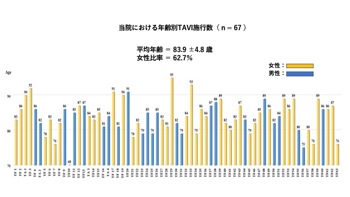 経カテーテル的大動脈弁置換術（TAVI）