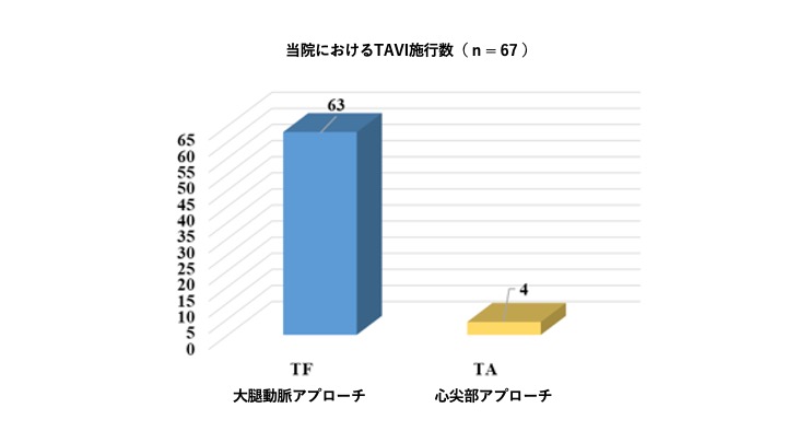 経カテーテル的大動脈弁置換術（TAVI）